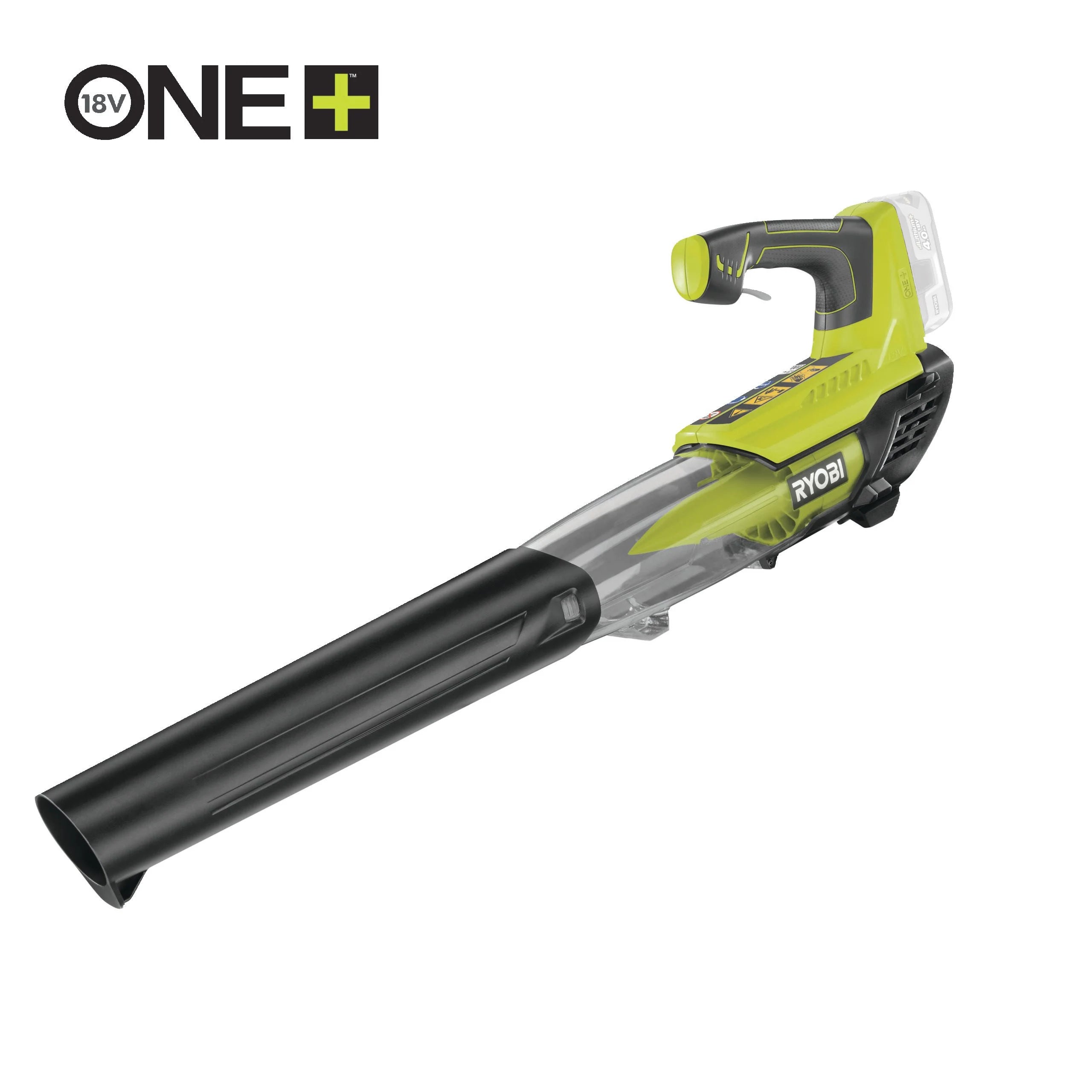 Soffiatore a batteria 18V One+ con batteria 4Ah e caricatore Ryobi Soffiatore a batteria 18V One+ con batteria 4Ah e caricatore Ryobi